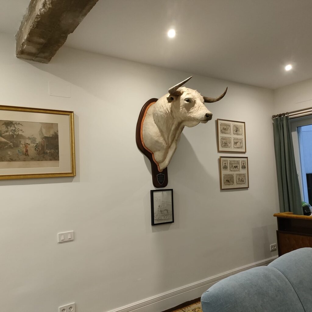 Trabajo de pintura y acabado.